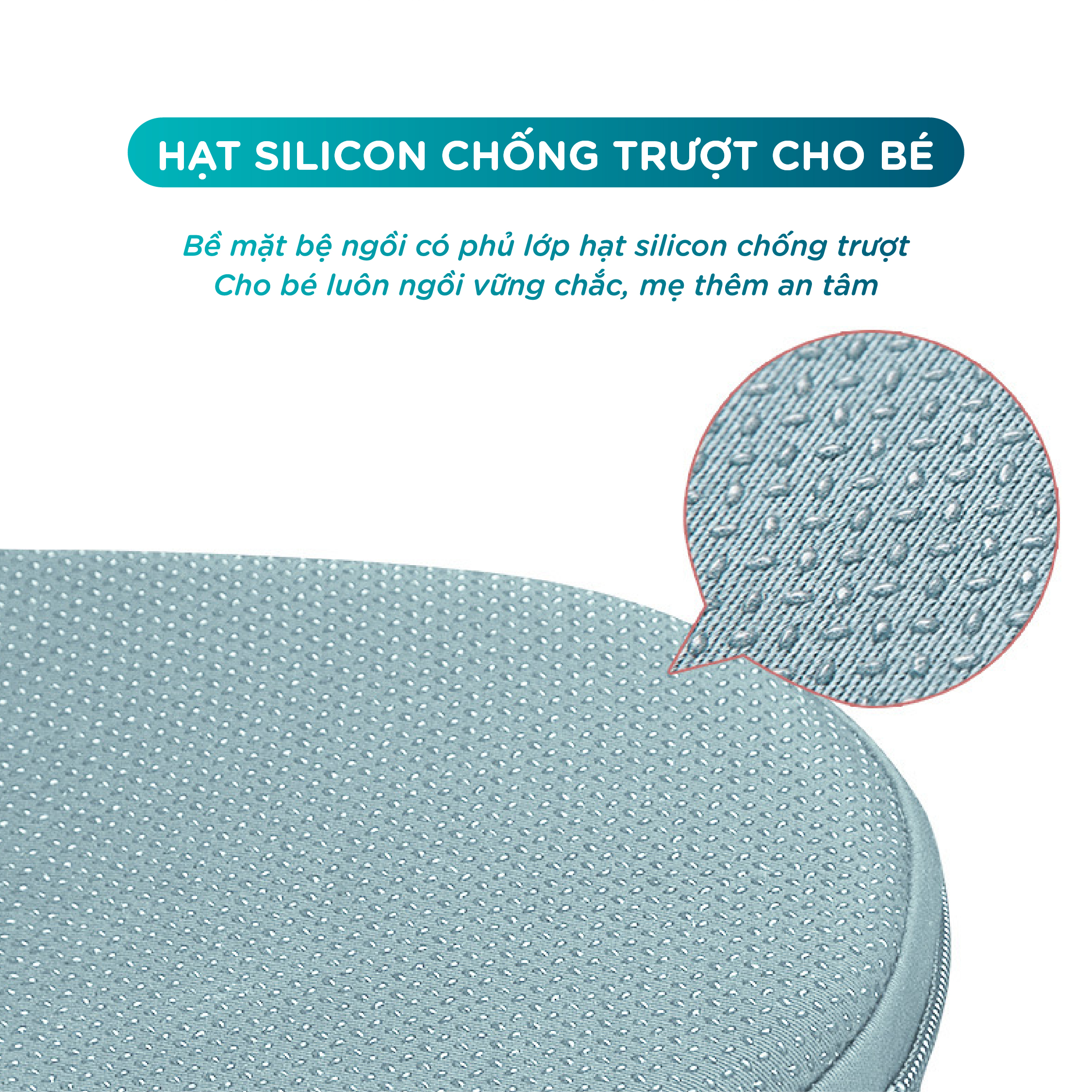Địu em bé trợ lực Miuna M5 - Địu ngồi có bệ đỡ, đa dạng tư thế địu bé - Ảnh 7