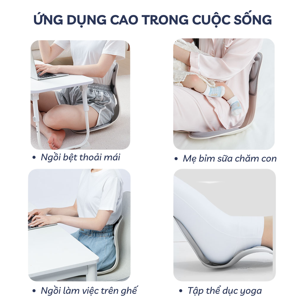 Ghế tựa lưng công thái học Miuna - Điều chỉnh tư thế ngồi, giảm đau lưng - Ảnh 7
