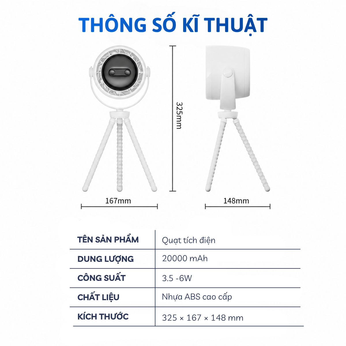Quạt điện mini cho bé chân bạch tuộc kẹp xe đẩy, xe hơi, nôi, cũi đa năng - Ảnh 11