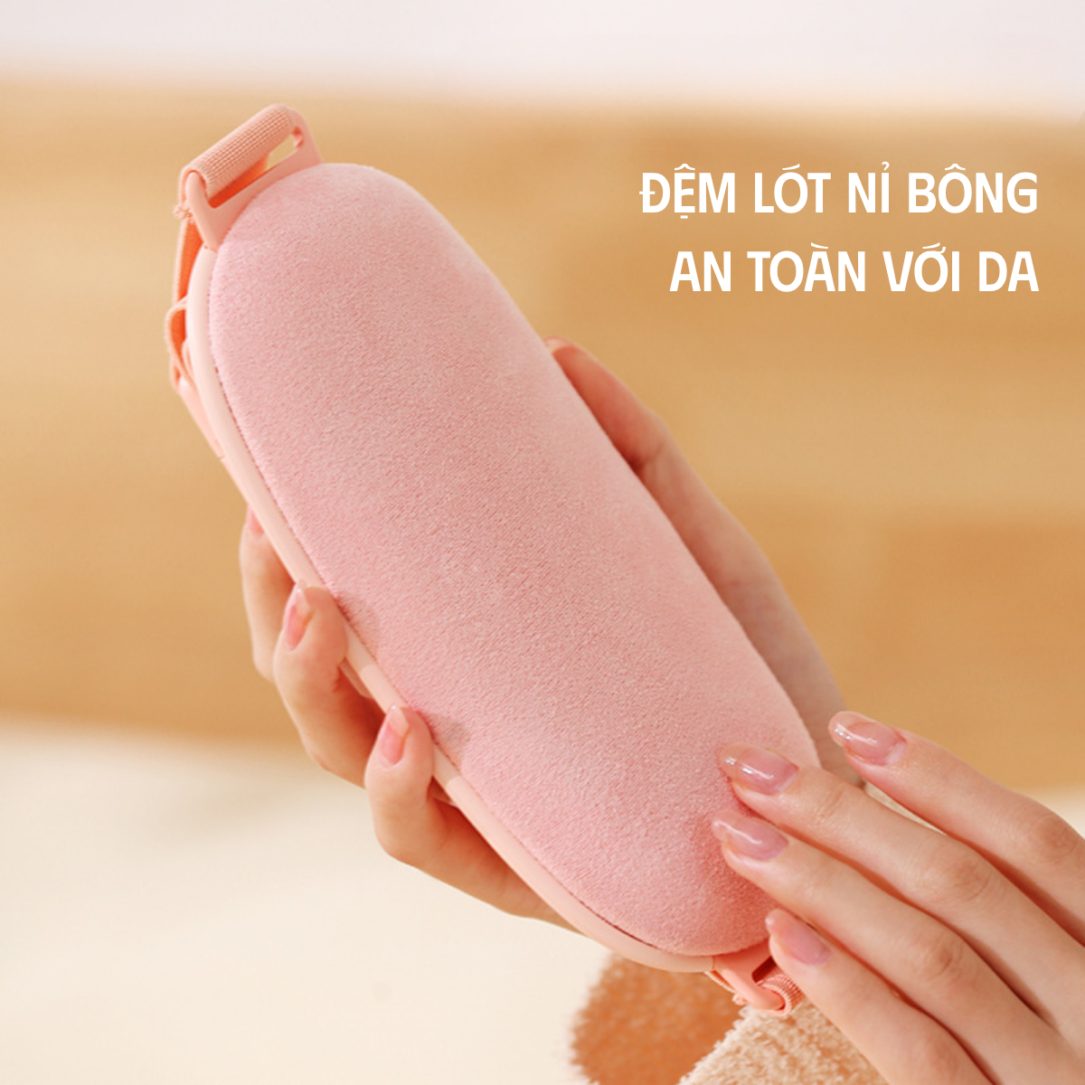 Đai massage chườm ấm giảm đau bụng kinh cho bé gái AFS-2105 (Hộp quà) - Ảnh 7